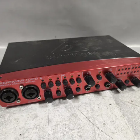 BEHRINGER FIREPOWER FCA610 RECORDING INTERFACE 