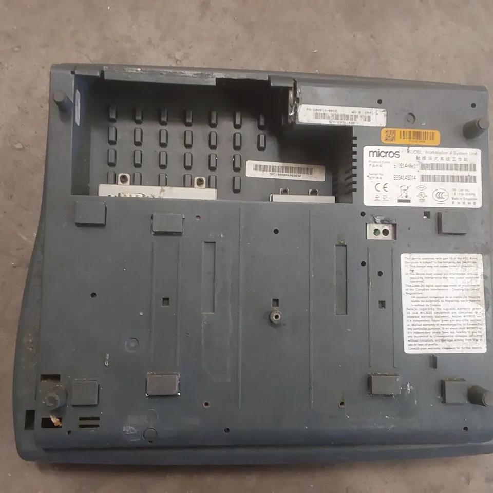 MICROS WORKSTATION 4 SYSTEM UNIT