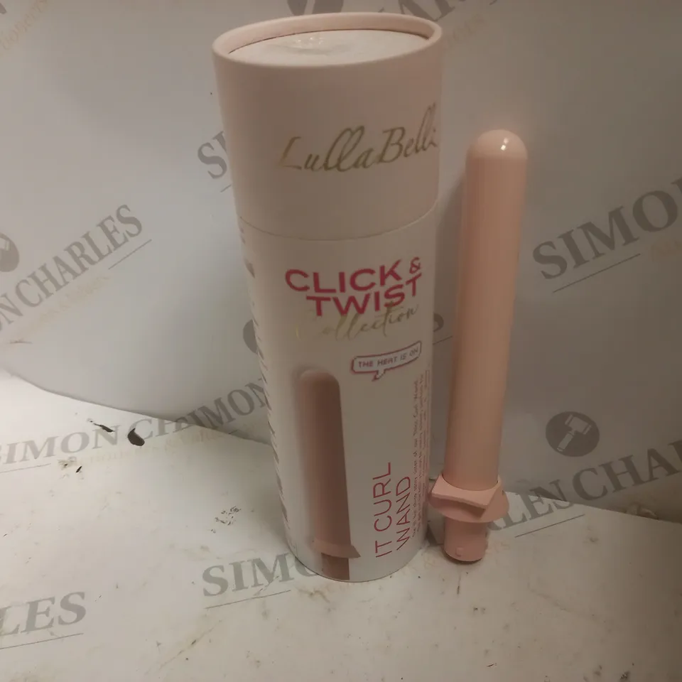 BOXED LULLABELLZ HAIR TOOL IT CURL WAND