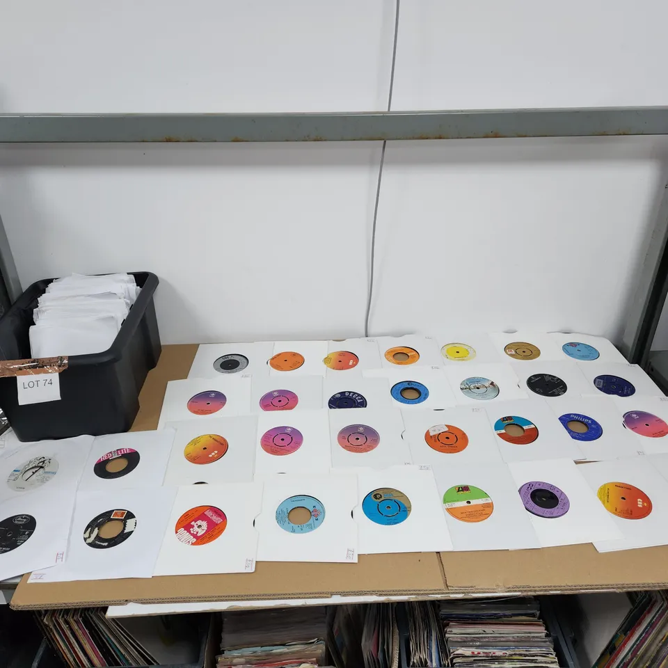 A COLLECTION OF VINYL SINGLES SINGLES