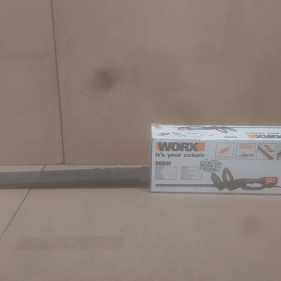 BOXED WORKX WG212E.1 CORDED HEDGE TRIMMER 500W