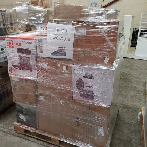 PALLET OF APPROXIMATELY 23 UNPROCESSED RAW RETURN HOUSEHOLD AND ELECTRICAL GOODS TO INCLUDE;