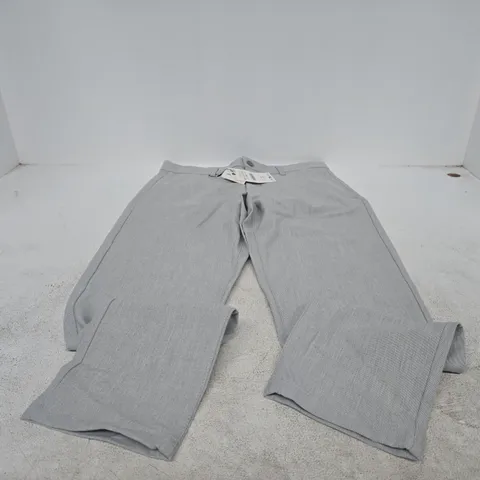 ZARA GREY TROUSERS – EU 42 (UK 12) – TAG ATTACHED