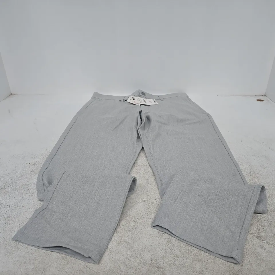ZARA GREY TROUSERS – EU 42 (UK 12) – TAG ATTACHED