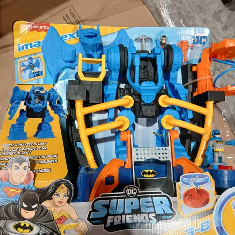 DC SUPER FRIENDS PLAYSET WITH BATMAN FIGURE – BOXED TOY SET