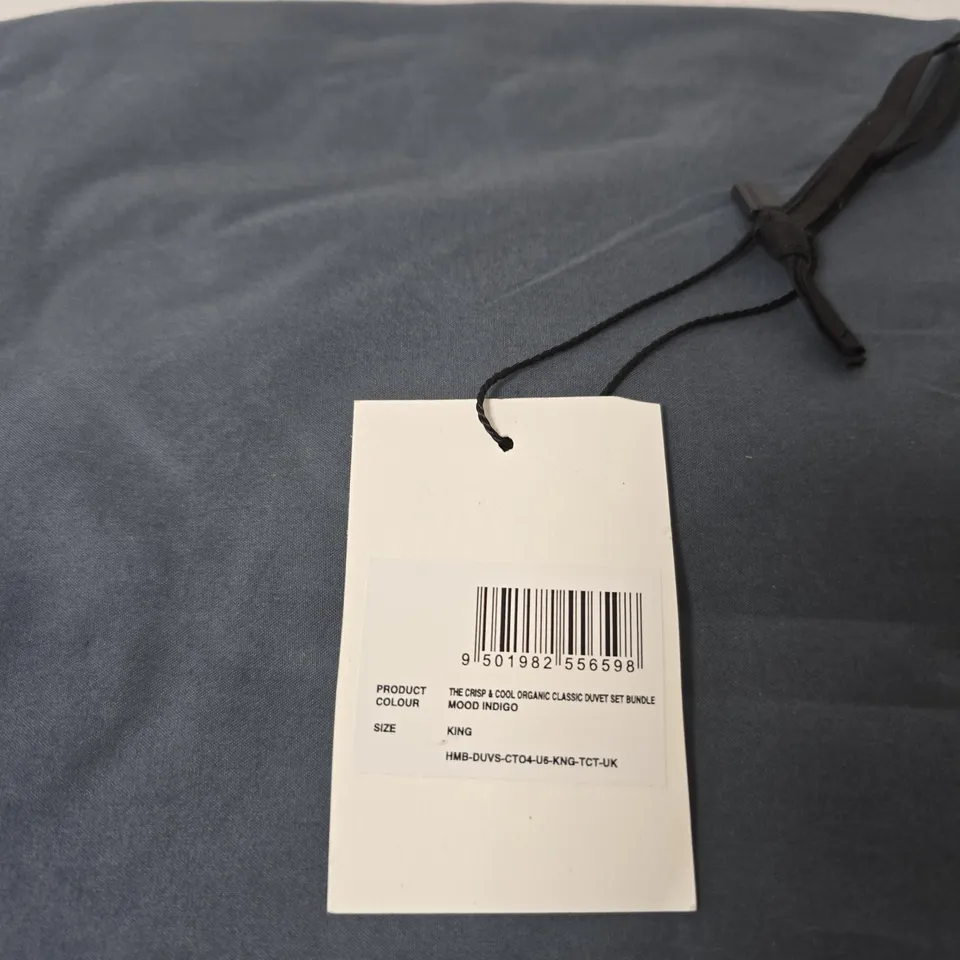 RISE & FALL INDIGO MOOD KING DUVET SET – DUVET BUNDLE (UK KING)