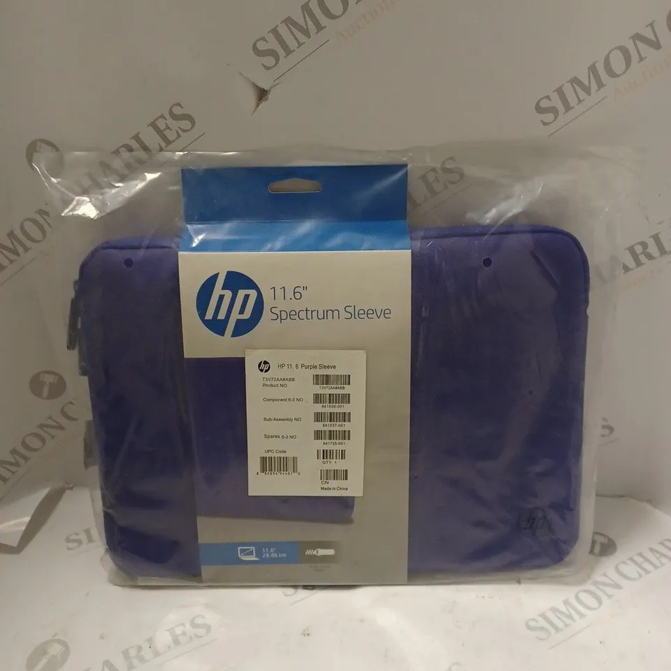 BOX OF APPROXIMATELY 9 SEALED HP 11.6" SPECTRUM SLEEVES IN ASSORTED COLOURS 