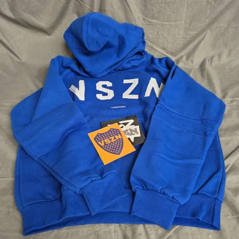VSZN HEAVYWEIGHT HOODIE IN BLUE SIZE S