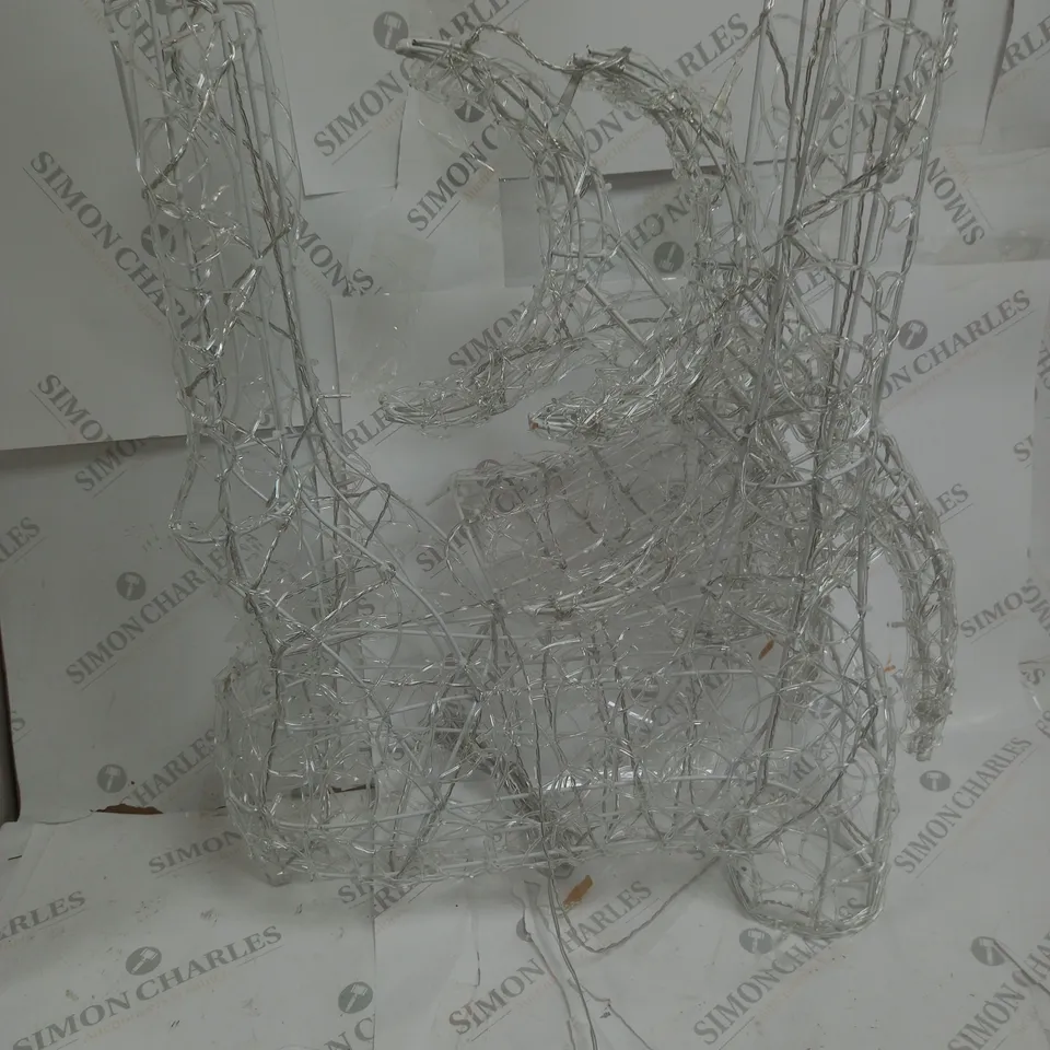 BOXED FESTIVE INDOOR/OUTDOOR PRE LIT REINDEER 
