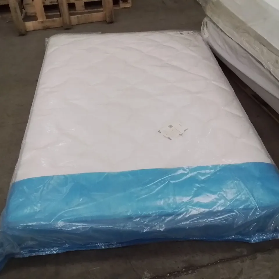 QUALITY BAGGED DOUBLE 135cm AIRSPRUNG LUXURY QUILTED MEDIUM MATTRESS RRP £229