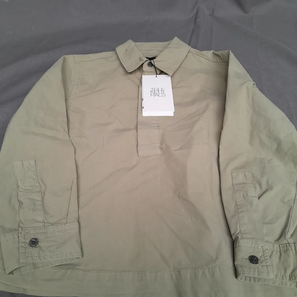 ZARA KHAKI SHIRT - SIZE 6-7 KID
