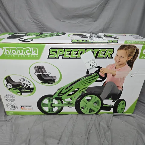 BOXED HAUCK SPEEDSTER GO KART