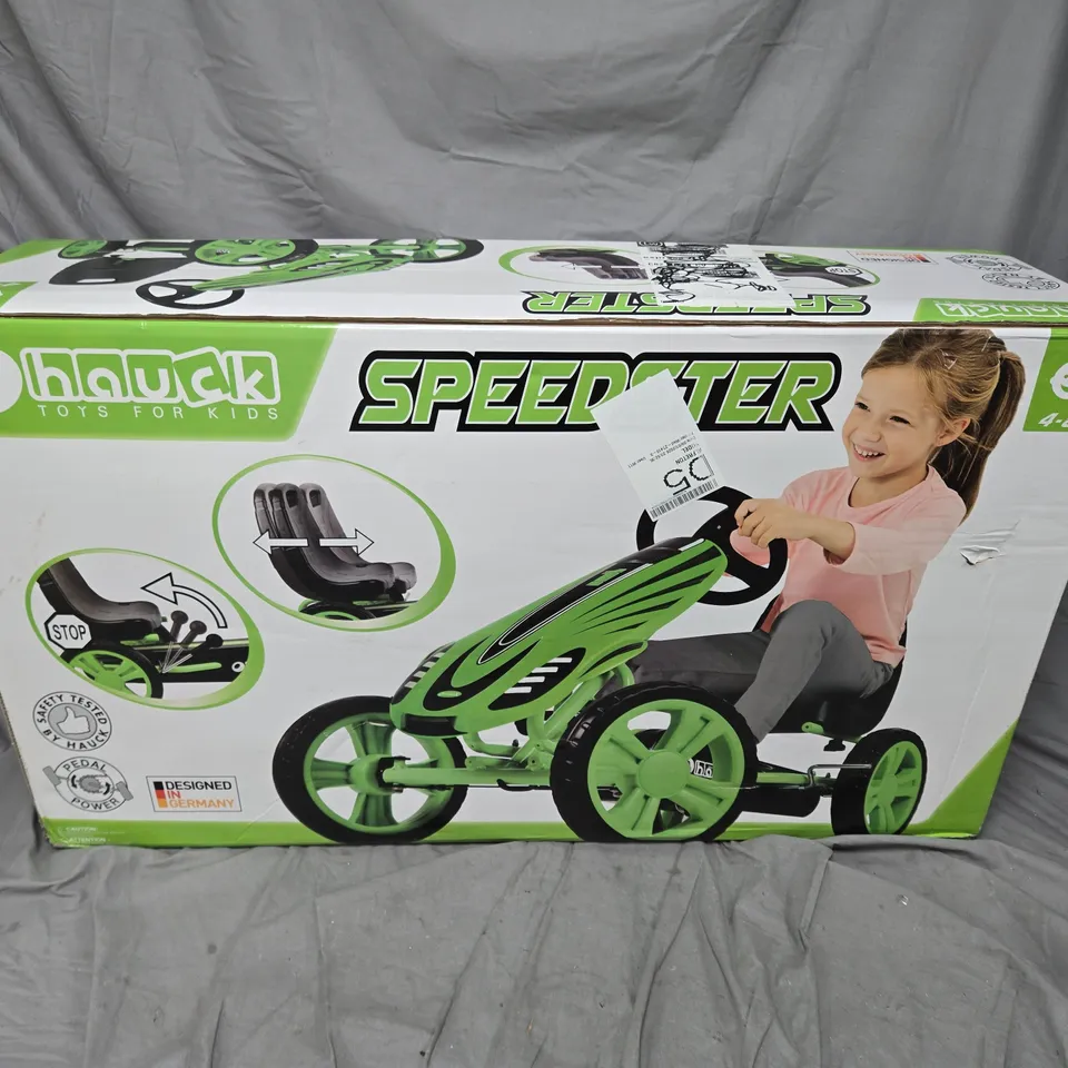 BOXED HAUCK SPEEDSTER GO KART