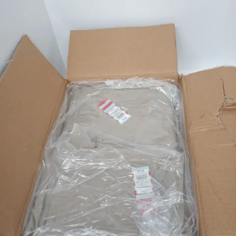 BOX OF APPROXIMATELY 12 KHAKI CHINOS IN ASSORTED SIZES 