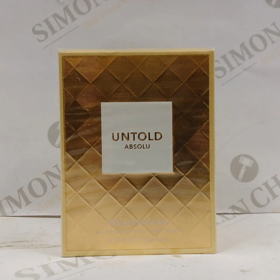 BOX OF APPROX 12 X 100ML ELIZABETH ARDEN UNTOLD ABSOLU EAU DE PARFUM