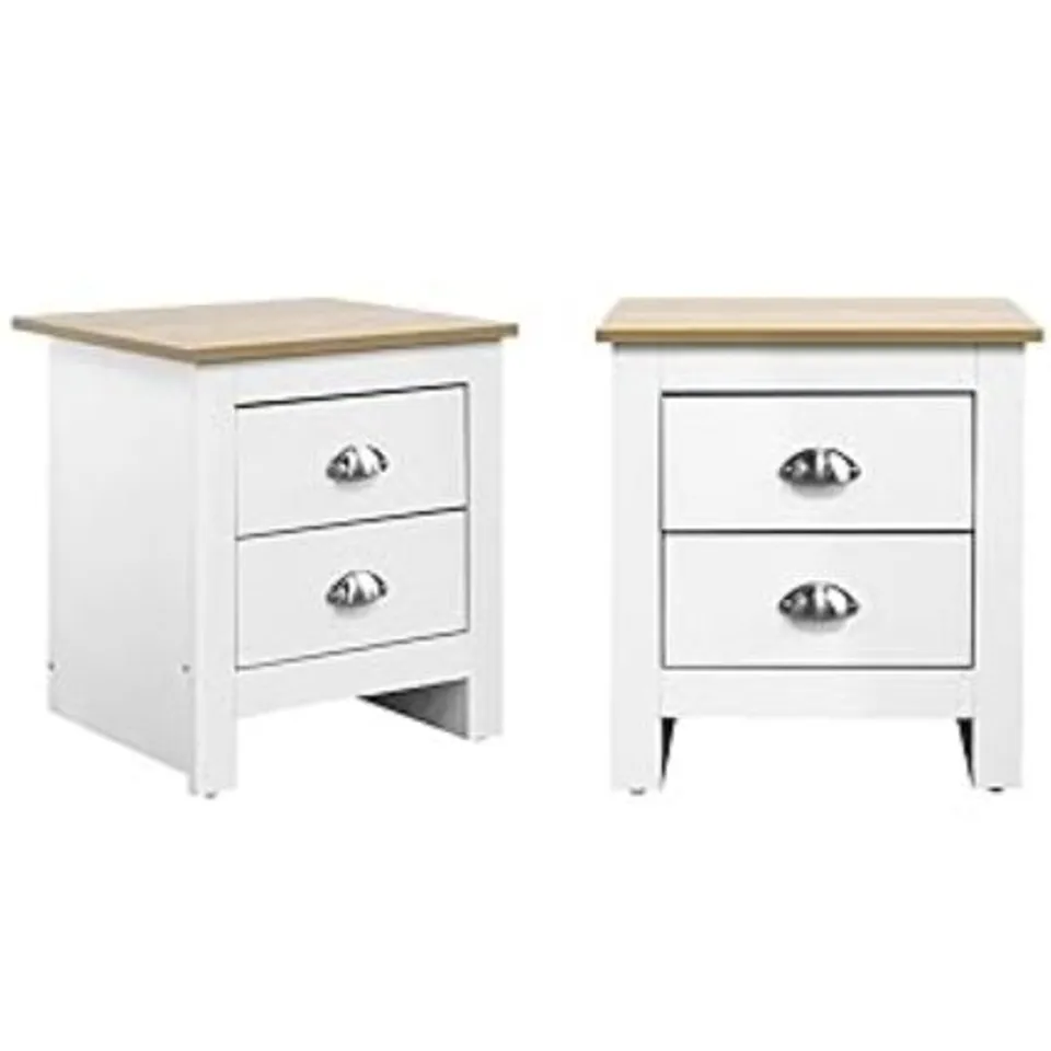 BOXED TEO NIGHTSTAND - WHITE (1 BOX)