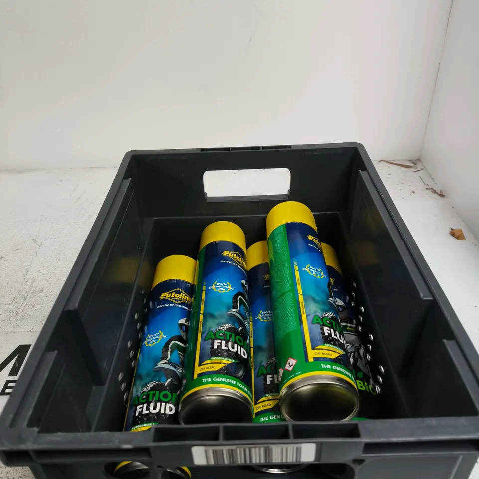 TOTE OF APPROXIMATELY 5 PUTOLINE ACTION FLUID BIO 600ML