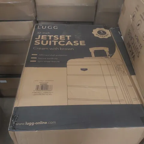 BOXED LUGG TRAVEL SUITCASE