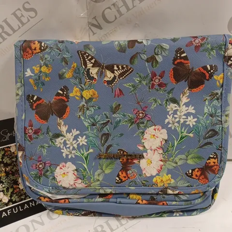 BOX OF APPROX 30 JOANA FULANA BUTTERFLY SPIRIT PREMIUM COLLECTION BLUE STORAGE BAGS