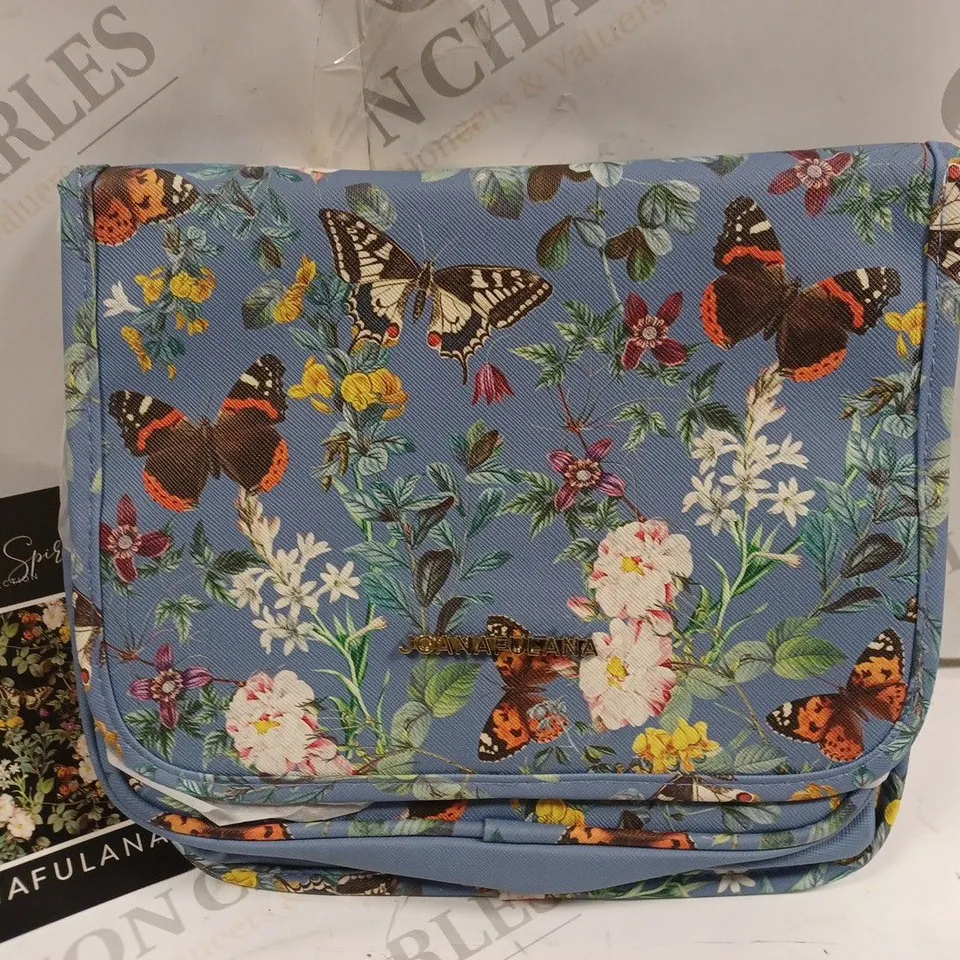 BOX OF APPROX 30 JOANA FULANA BUTTERFLY SPIRIT PREMIUM COLLECTION BLUE STORAGE BAGS
