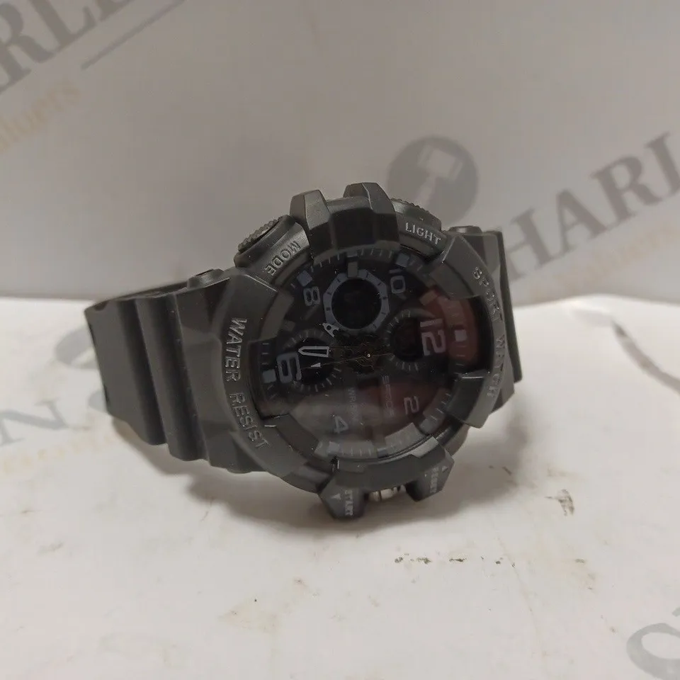 SANDA BLACK SPORTS WATCH