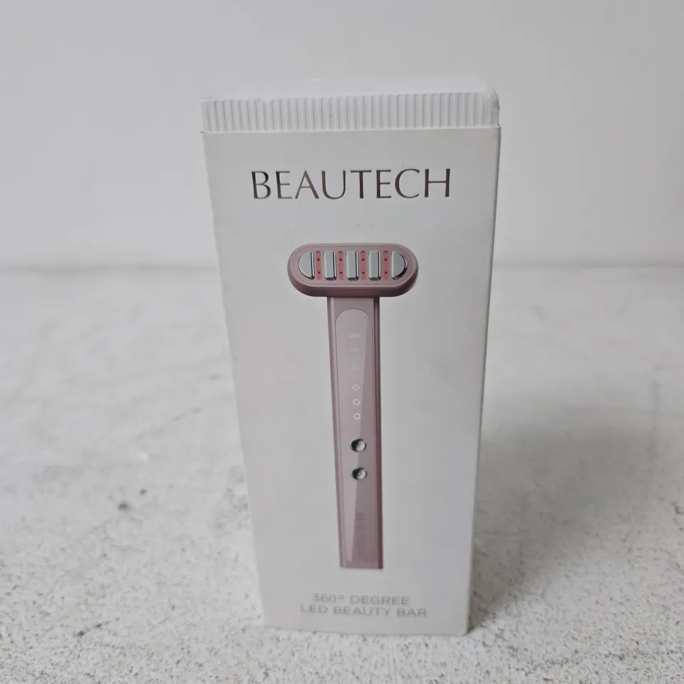BEAUTECH 360 DEGREE LED BEAUTY BAR – PINK HANDLE, BOXED