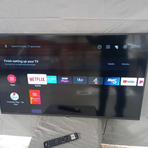 PANASONIC TX50JX800B 50 INCH 4K ULTRA HD HDR SMART LED TV FREEVIEW PLAY WITH REMOTE