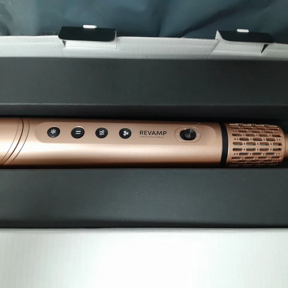 BOXED REVAMP DYNAMIC RADIANCE PRO BLOW DRY 7 IN 1 IONIC AIRSTYLER RRP £120