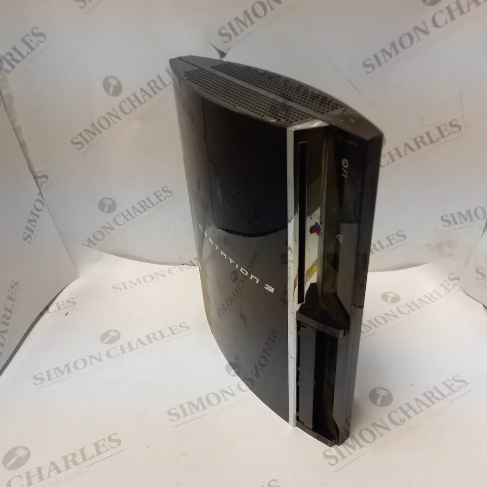 SONY PLAYSTATION 3 GAMES CONSOLE IN BLACK
