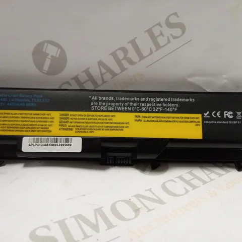 ARYEE RECHARGEABLE LAPTOP BATTERY T430