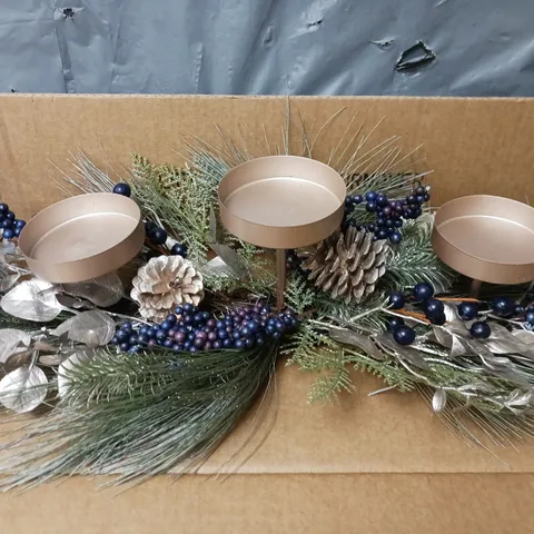 BLUEBERRY DECORATIVE CANDLE HOLDER