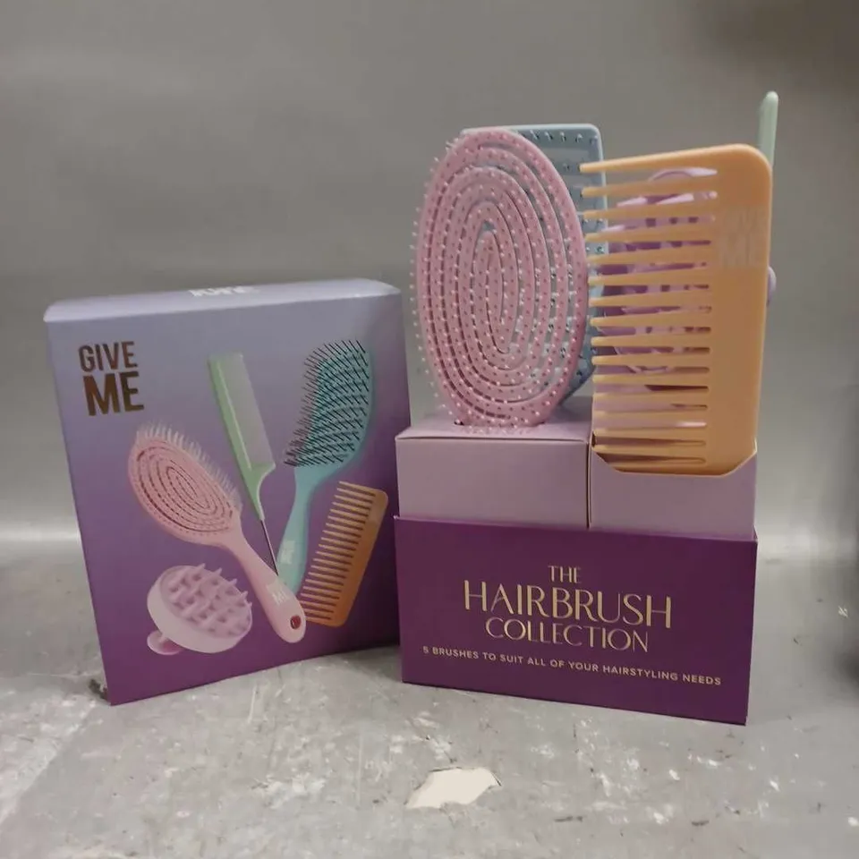 BOXED GIVE ME HAIRBRUSH COLLECTION 