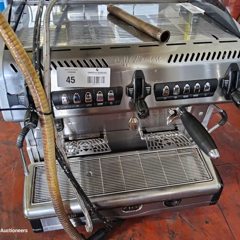 LA SPAZIALE CAFFE D'AUTORE BARRISTER COFFEE MACHINE