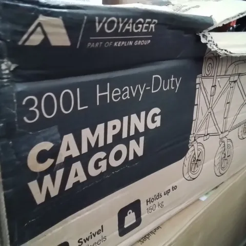 BOXED VOYAGER 300L HEAVY DUTY CAMPING WAGON