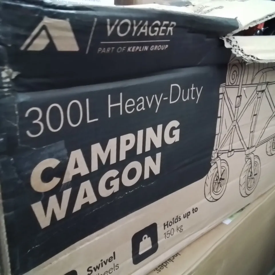 BOXED VOYAGER 300L HEAVY DUTY CAMPING WAGON 