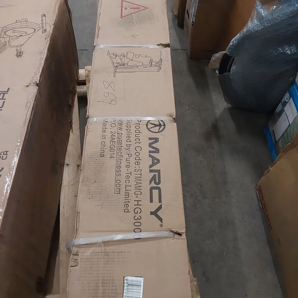 BOXED MARCY ECLIPSE HG3000 C9MPACT HOME GYM - ( INCOMPLETE, BOX 1 ONLY. BOX 2 & 3 CONTAINING WEIGHTS MISSING) RRP £499