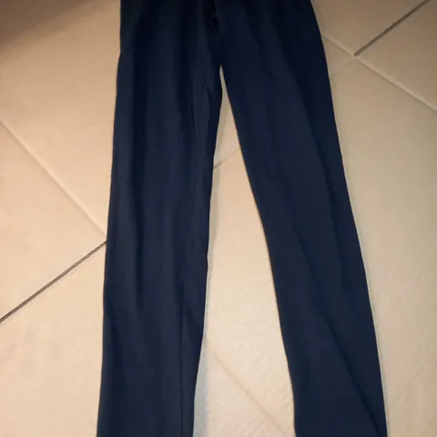 ADIDAS BLACK/LOGO TIGHT FIT FITNESS LEGGINGS - SIZE 8
