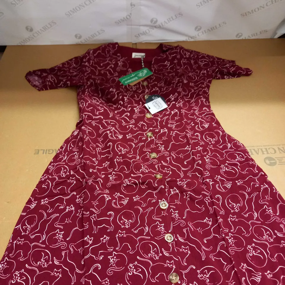 JOANIE MANON CATS  DRESS SIZE 10