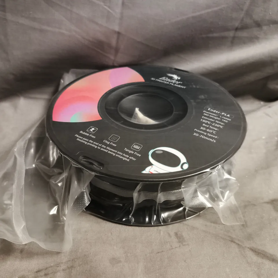 ENDER 3D PRINTER FILAMENT IN BLACK