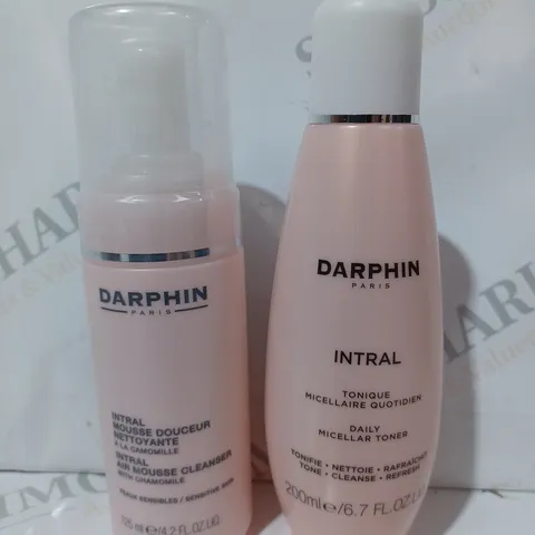 BOXED DARPHIN PARIS MICELLAR TONER & INTRAL AIR MOUSSE CLEANSER SET