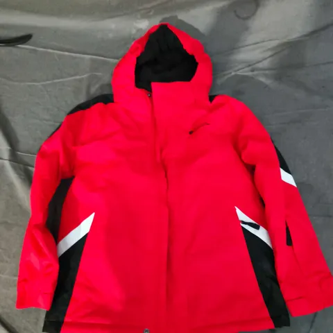 MOUNTAIN WAREHOUSE RAPTOR KIDS SNOW JACKET IN RED - 7-8 YEARS