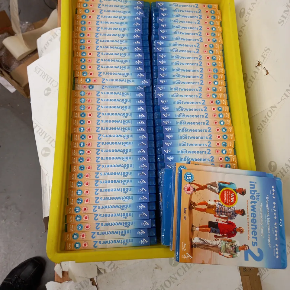 LOT OF APPROX 78 'THE INBETWEENERS 2' BLU-RAYS