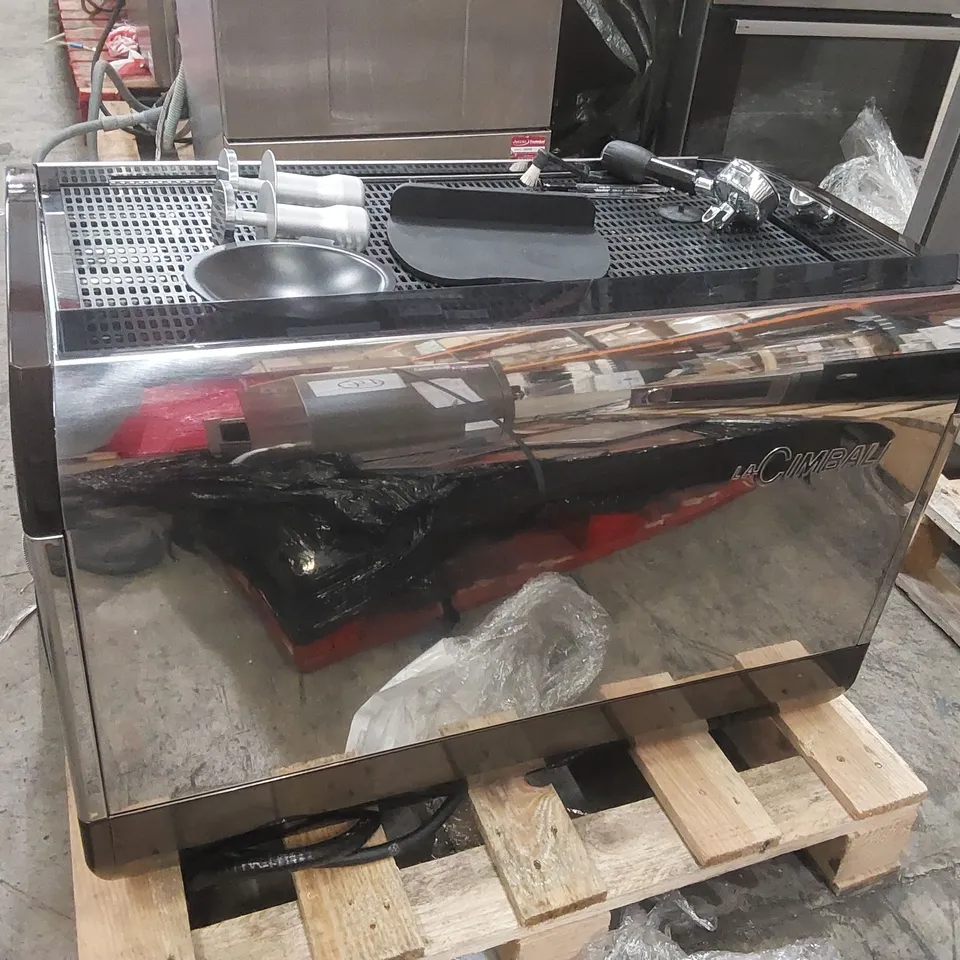 LA CIMBALI M34 COMMERCIAL 2 GROUP ESPRESSO MACHINE WITH ACCESSORIES
