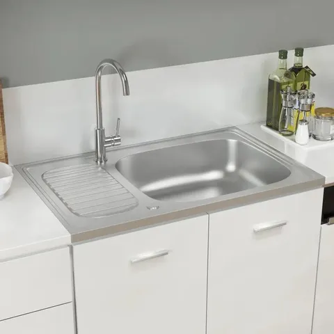 BOXED TOMLINSON SINGLE BOWL INSET KITCHEN SINK