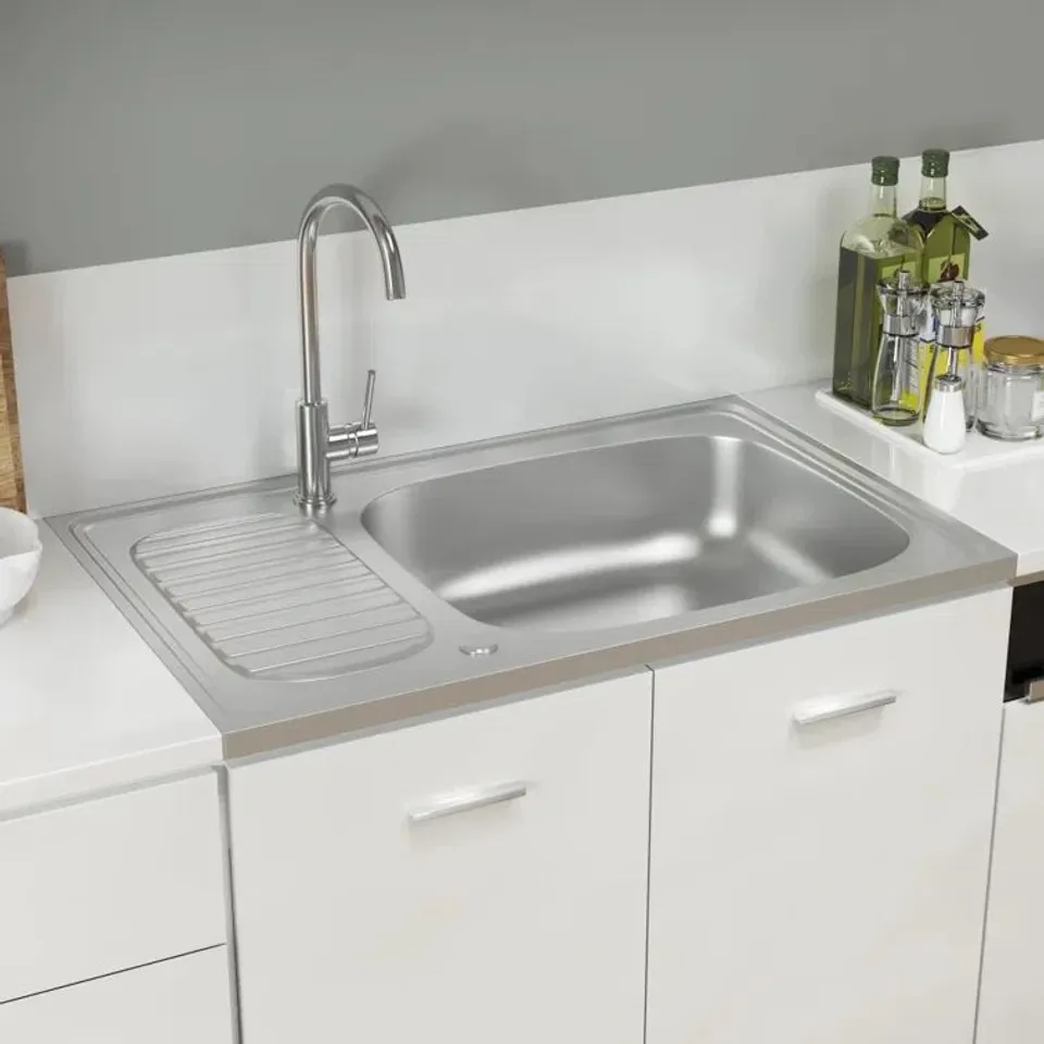 BOXED TOMLINSON SINGLE BOWL INSET KITCHEN SINK
