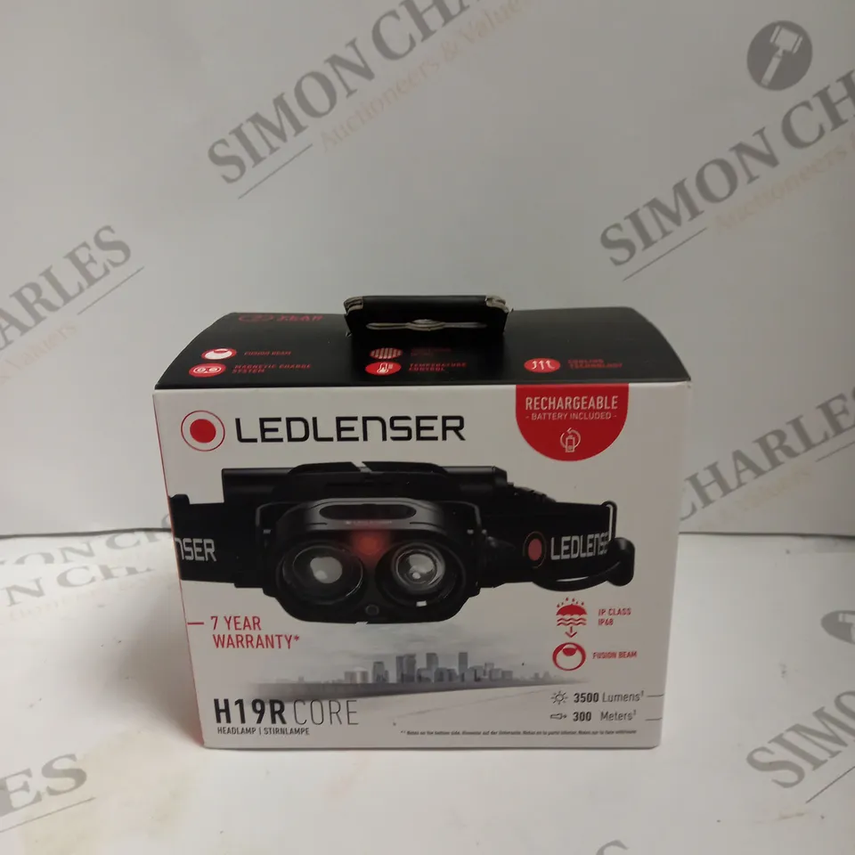 BOXED LEDLENSER H19R CORE HEADLAMP 