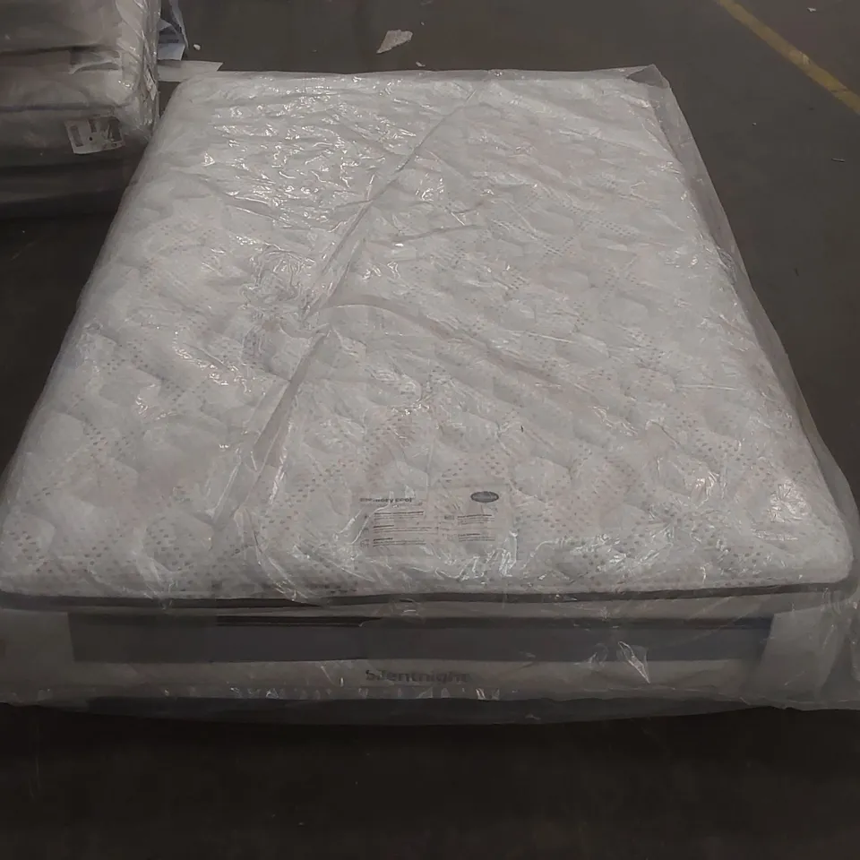 QUALITY BAGGED SILENTNIGHT MEMORY COOL 2000 PILLOW TOP 5' KING SIZE MATTRESS