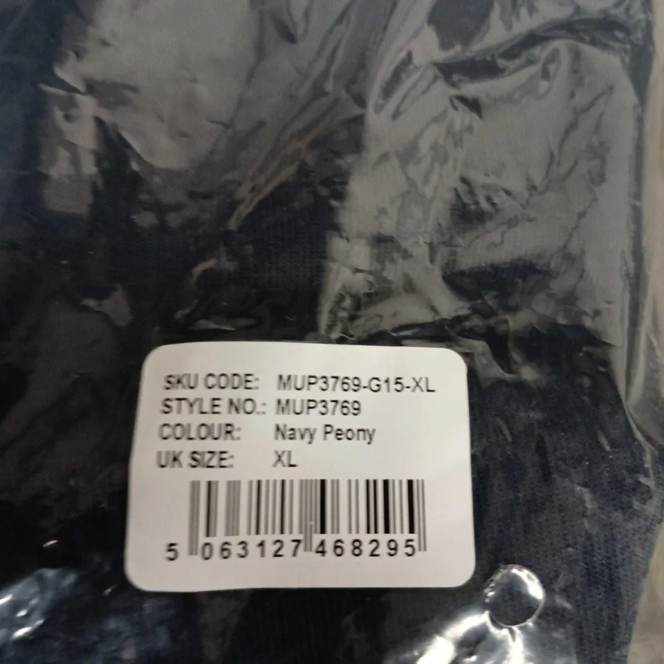 U.S. POLO ASSN NAVY PEONY COTTON-BLEND SWEATER – MEN’S XL (MUP3769)