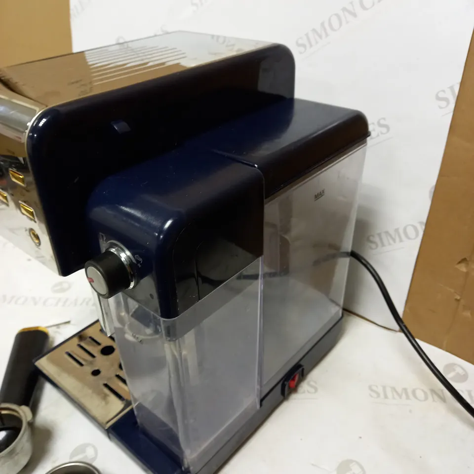 BREVILLE ONE-TOUCH COFFEEHOUSE COFFEE MACHINE - NAVY BLUE