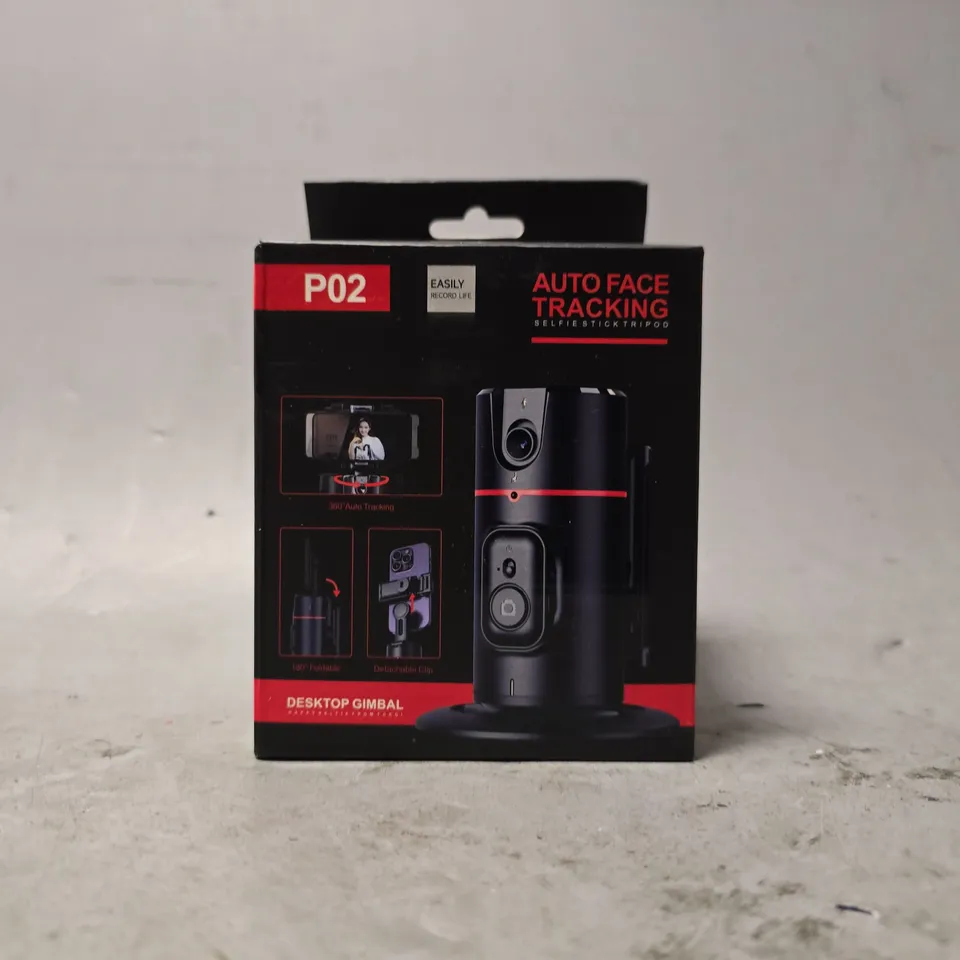 BOXED P02 AUTO FACE TRACKING DESKTOP GIMBAL 
